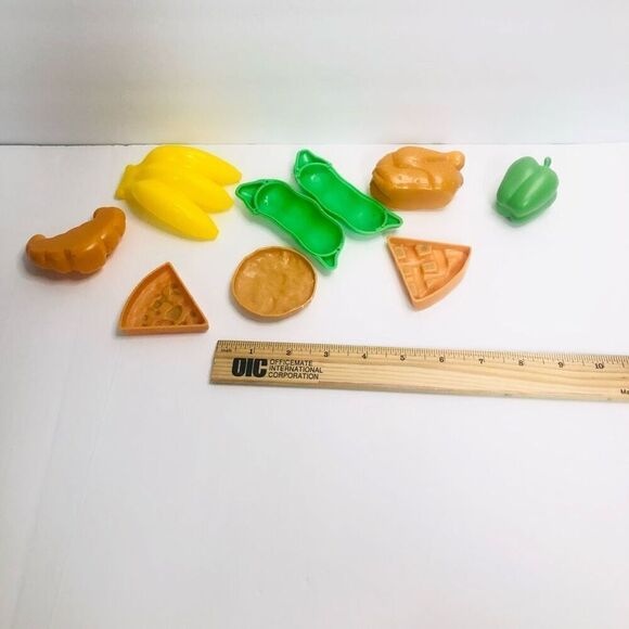 fake food lot play pretend cresant pizza bananas cookie pepper chicken - Picture 4 of 4